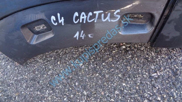 zadný nárazník na citroen c4 cactus, 9801688177